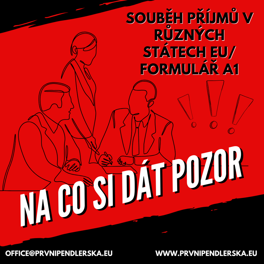 Formulář A1 – souběh činností v různých státech EU